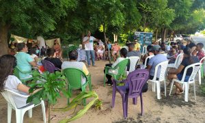 Pescadores/as artesanais de Fortim denunciam que a carcinicultura vem prejudicando o modo de vida da comunidade